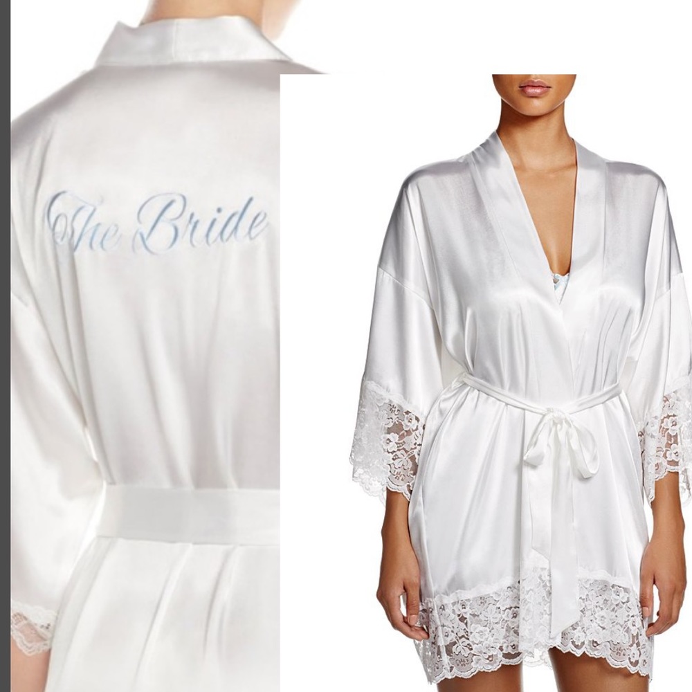 In Bloom by Jonquil “the bride” bridal robe new with tag